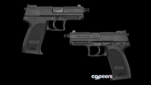 3D Game Assets - USP game ready Low-poly 3D Game Assets - USP game ready Low-poly