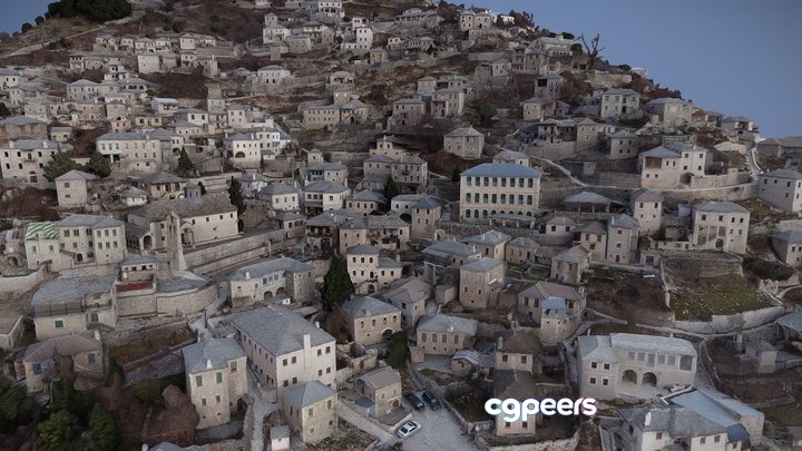 3D Game Assets - Syrrako Village Tzoumerka Greece 3D Game Assets - Syrrako Village Tzoumerka Greece