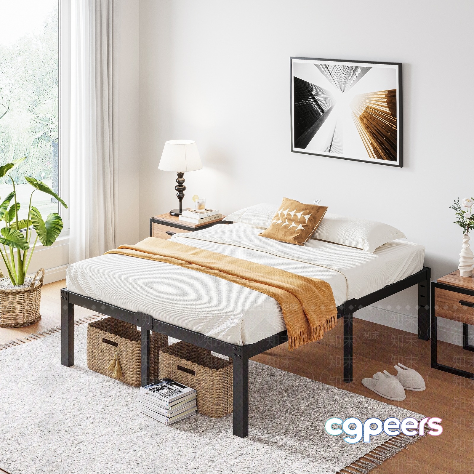 Cozy Modern Bedroom 3D Model - 18138 - VRAY Render Cozy Modern Bedroom 3D Model - 18138 - VRAY Render
