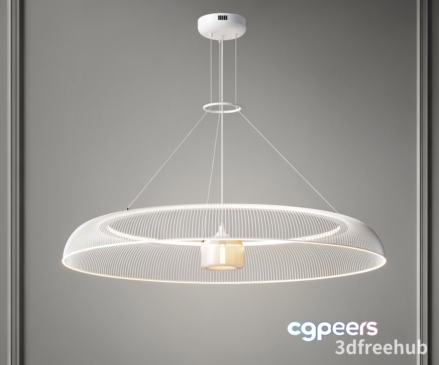 Modern Light Fixture 3D Model - 6853 - VRAY Render
