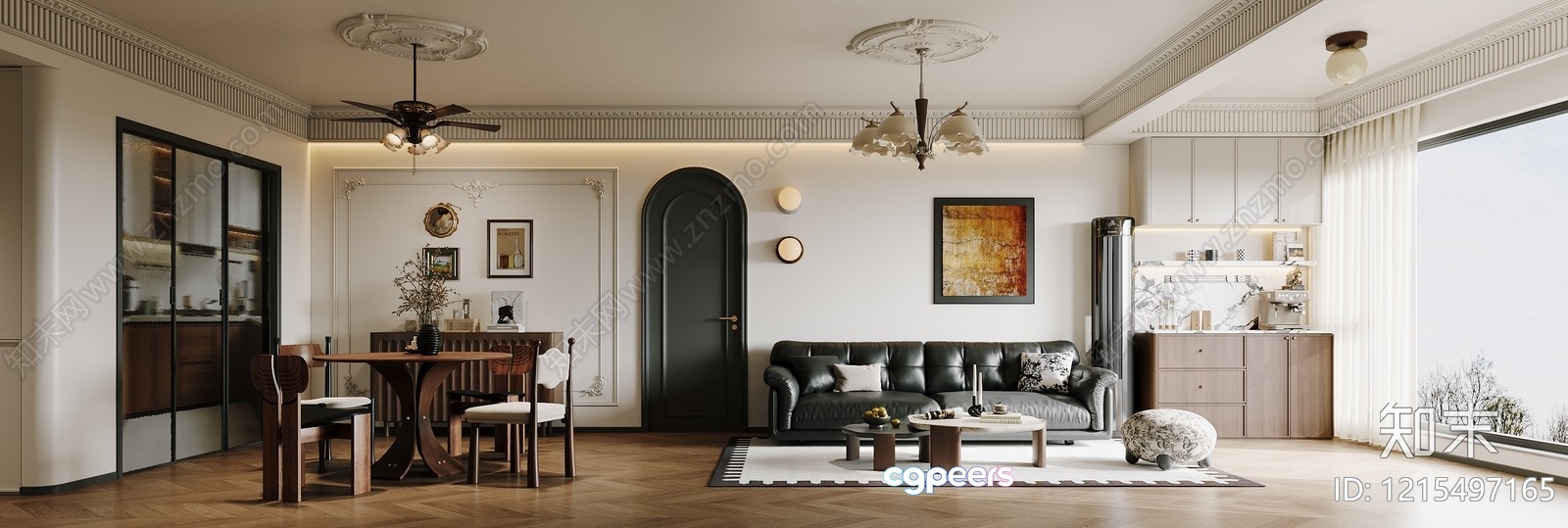 Modern Living Room 3D Model - 15350 - VRAY Render Modern Living Room 3D Model - 15350 - VRAY Render