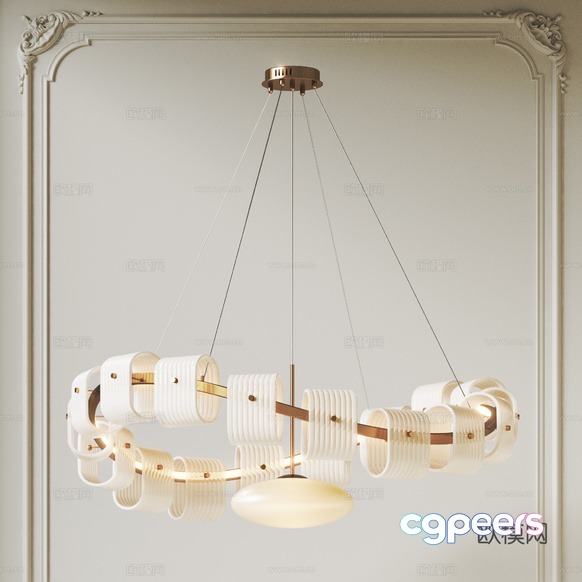 Gold Light Fixture 3D Model - 14929 - VRAY Render Gold Light Fixture 3D Model - 14929 - VRAY Render