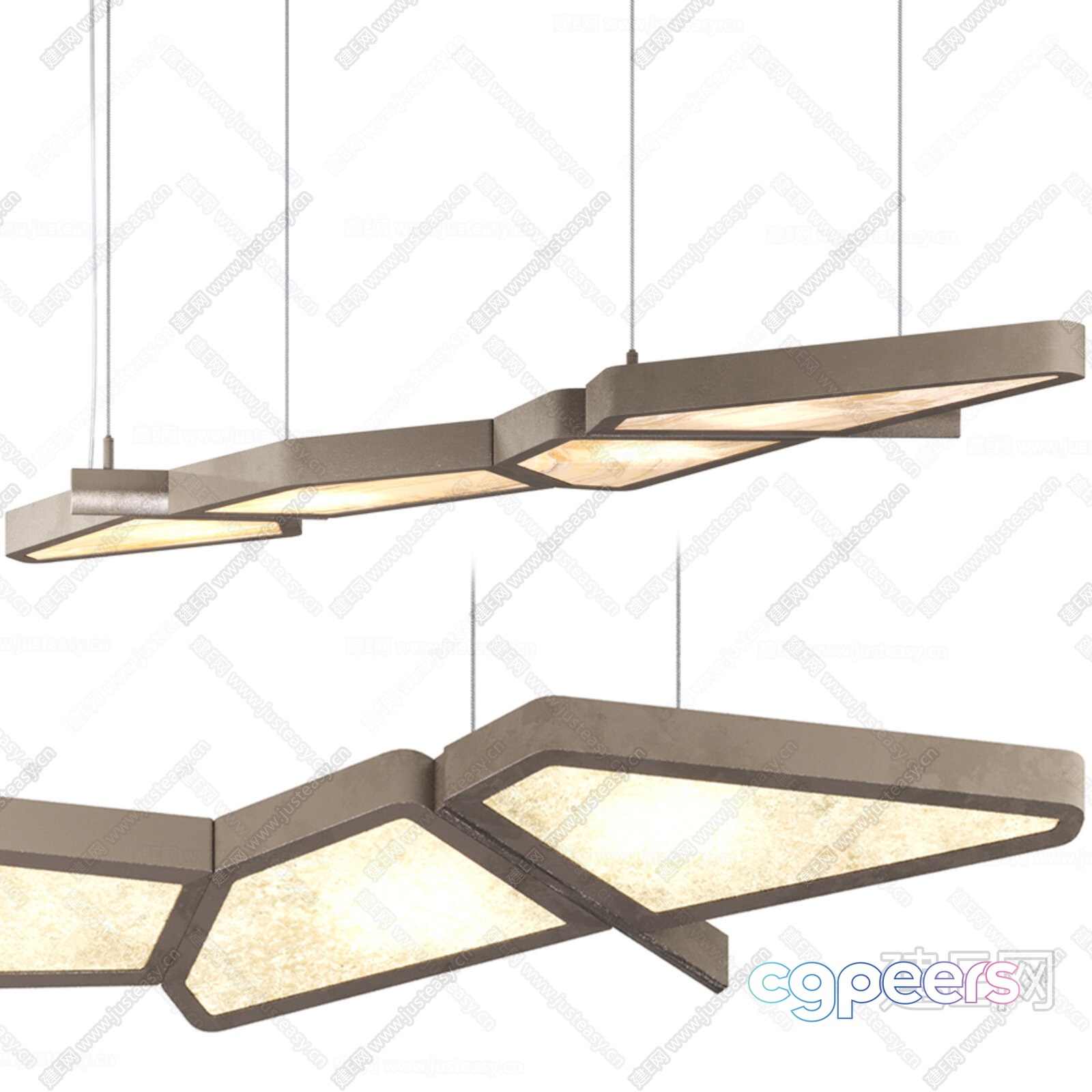 Modern Light Fixture 3D Model - 17256 - CORONA Render