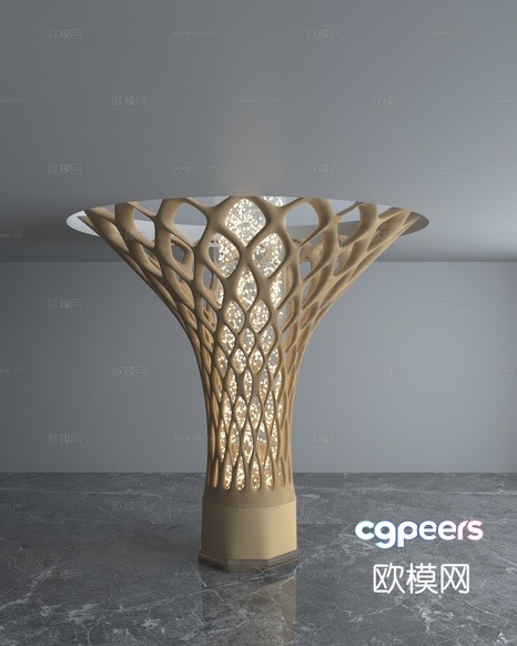 Gold Light Fixture 3D Model - 6788 - VRAY Render Gold Light Fixture 3D Model - 6788 - VRAY Render