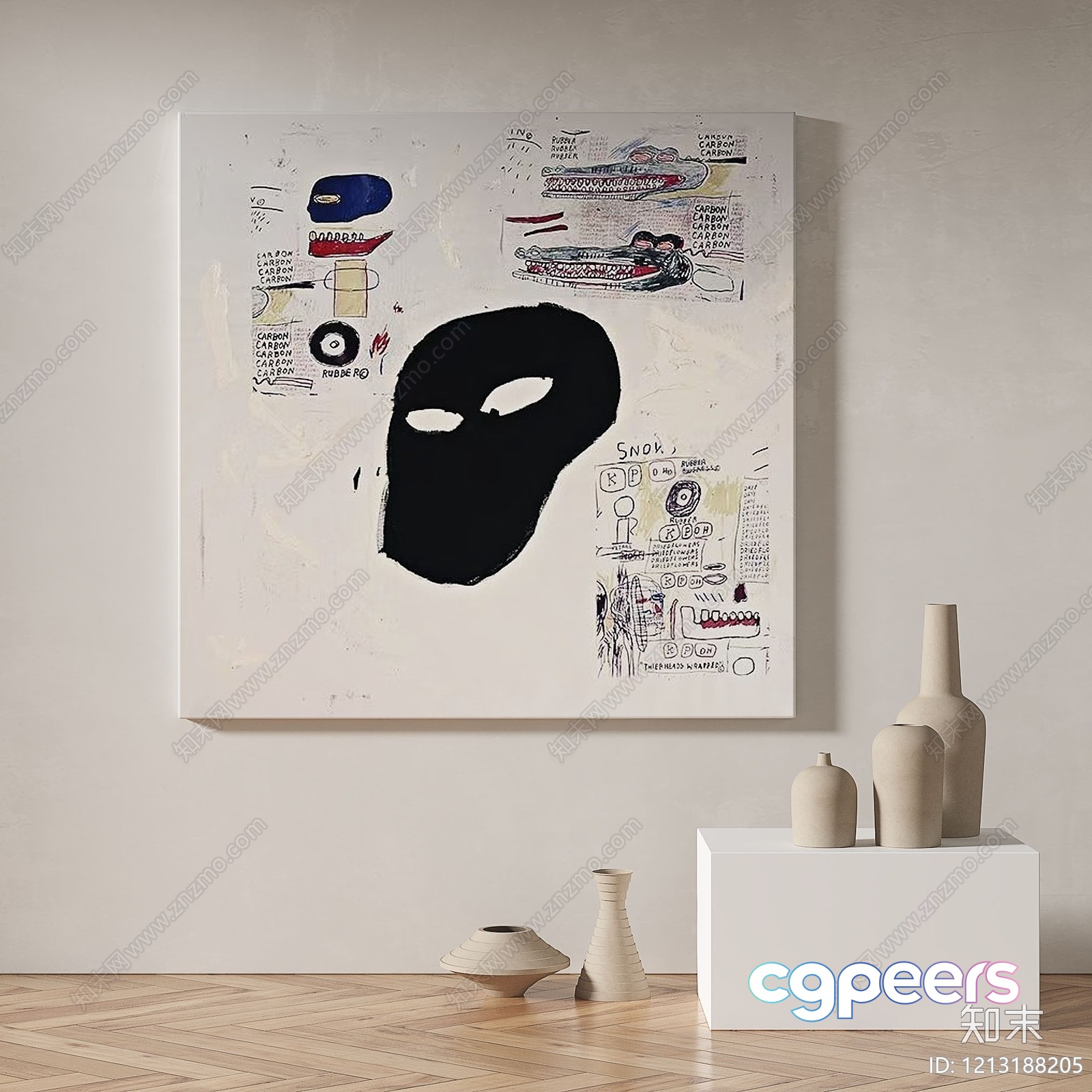 Modern Art Gallery 3D Model - 9883 - VRAY Render Modern Art Gallery 3D Model - 9883 - VRAY Render