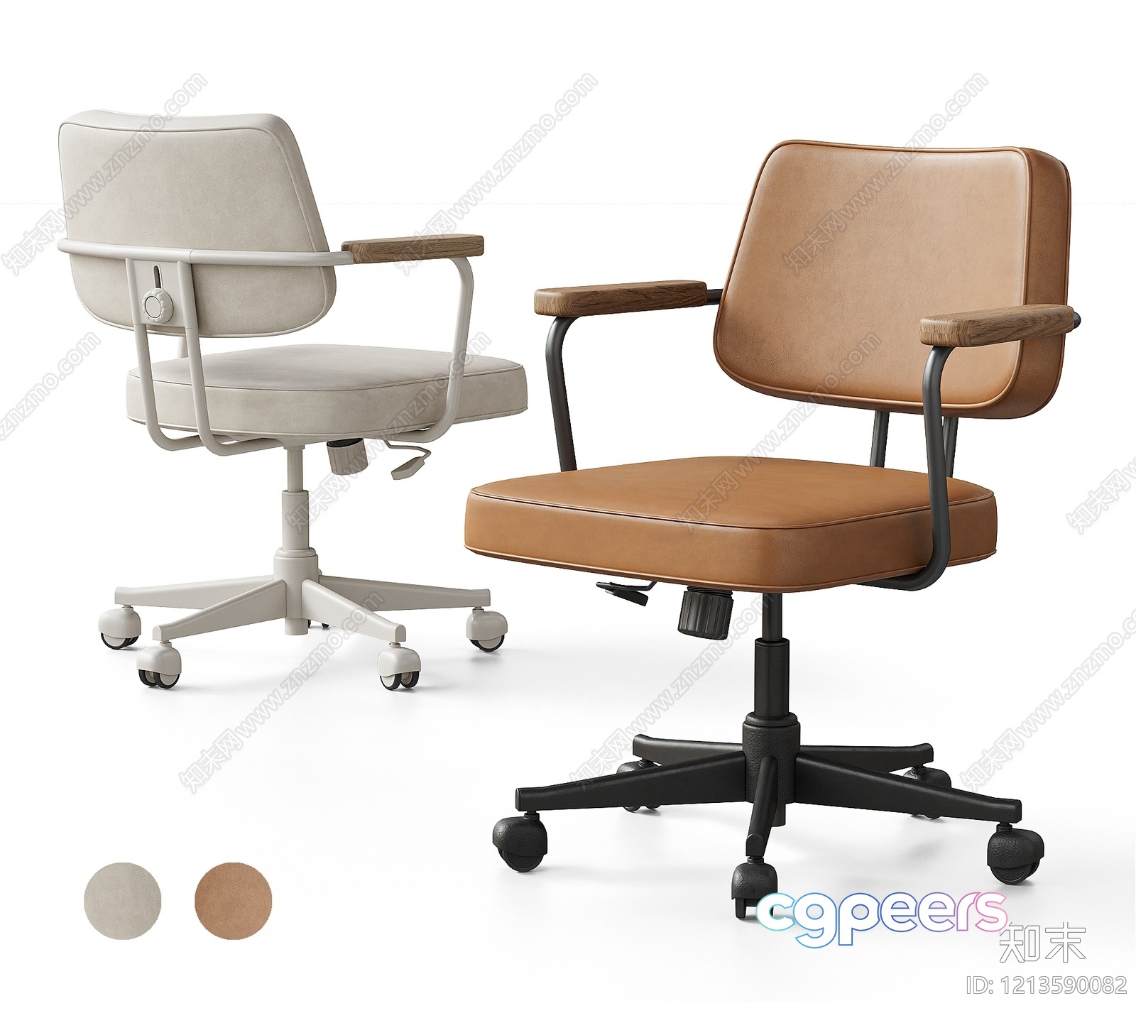Modern Office Chair 3D Model - 22085 - VRAY Render