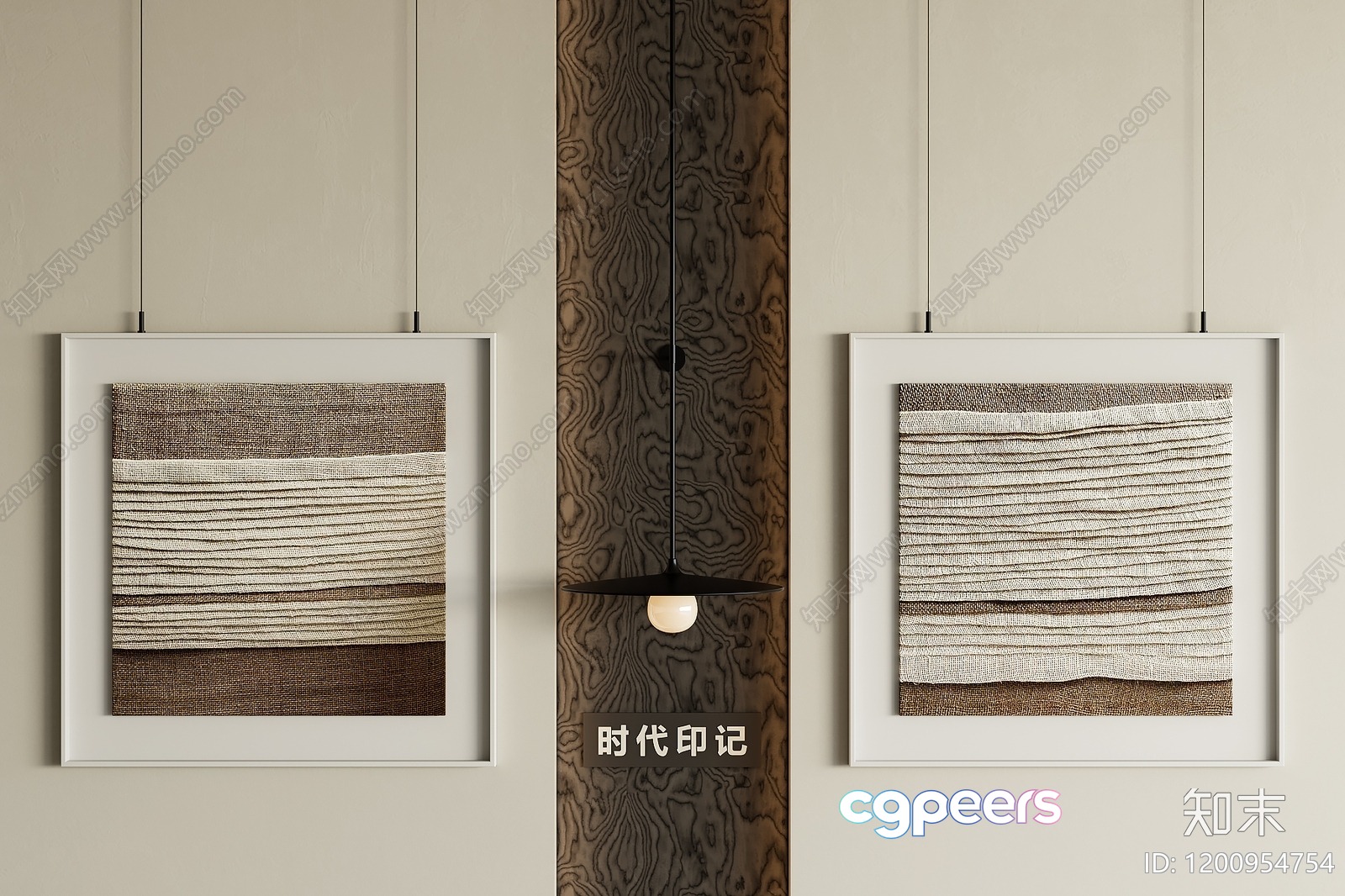 Modern Hanging Artwork 3D Model - 6380 - VRAY Render Modern Hanging Artwork 3D Model - 6380 - VRAY Render