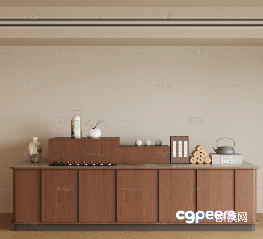 Modern Kitchen Design 3D Model - 4909 - VRAY Render Modern Kitchen Design 3D Model - 4909 - VRAY Render