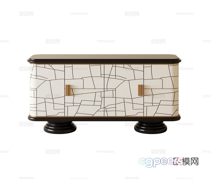 Modern Side Table 3D Model - 16168 - CORONA Render