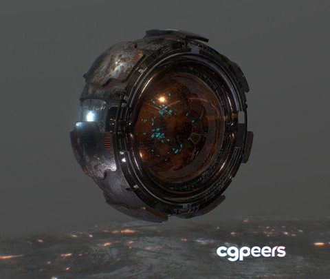3D Game Assets - Sci-Fi Probe 3D Game Assets - Sci-Fi Probe
