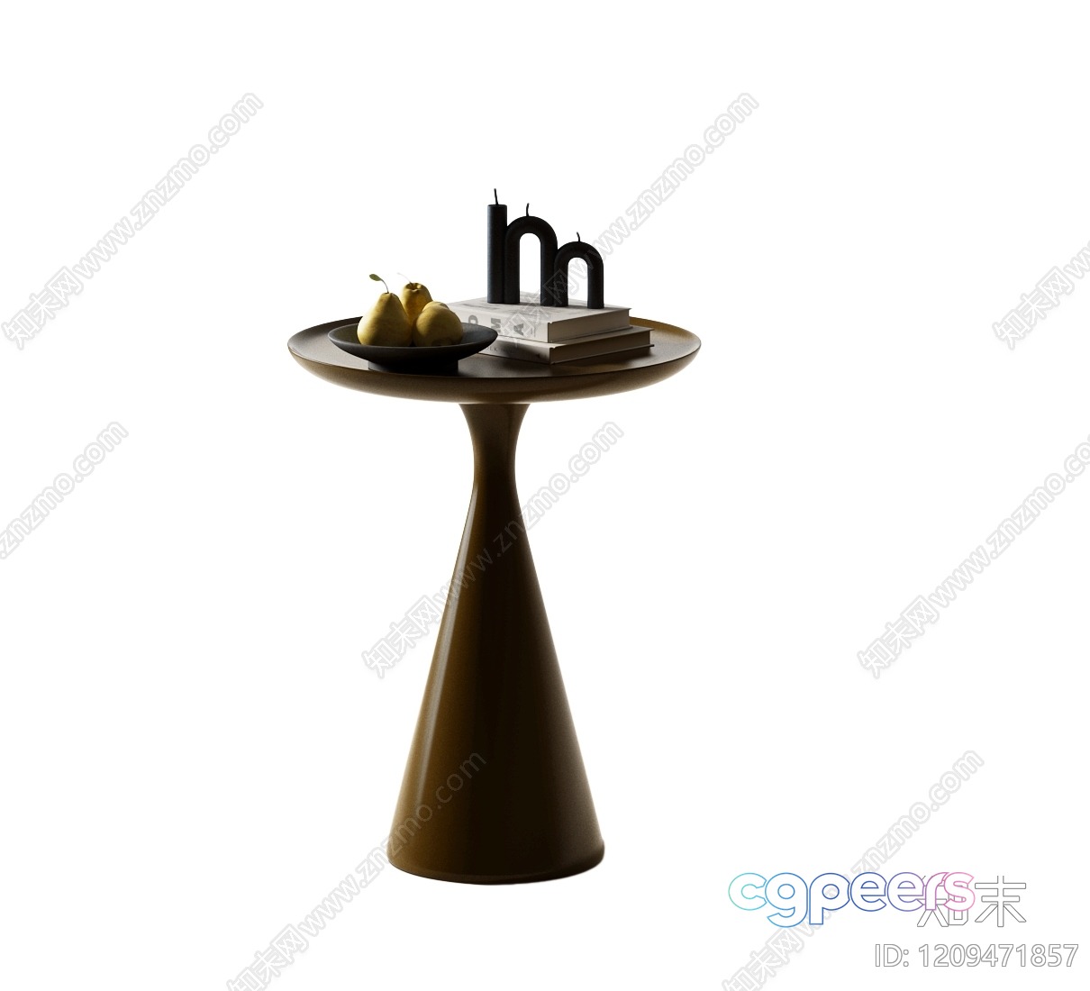Modern Decorative Table 3D Model - 3272 - VRAY Render