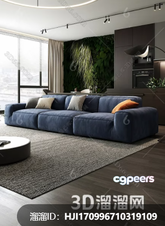 Modern Living Room 3D Model - 10801 - VRAY Render Modern Living Room 3D Model - 10801 - VRAY Render