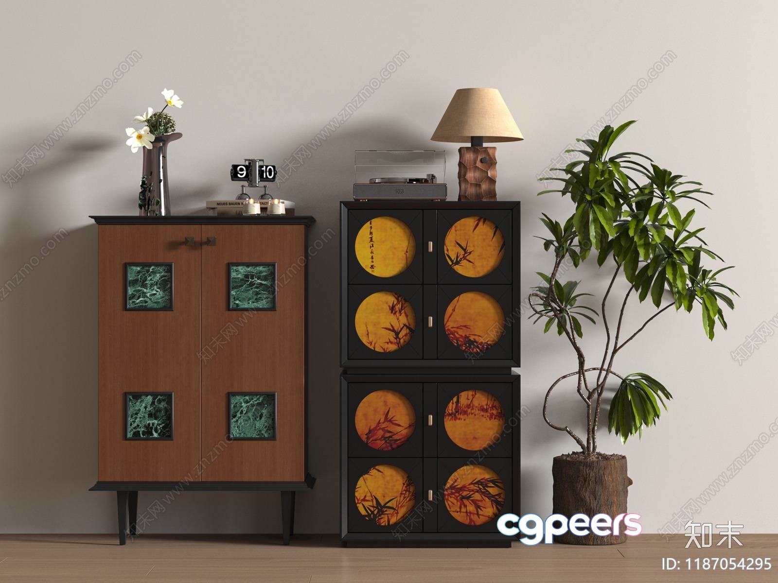 Mid-Century Modern Furniture 3D Model - 147 - VRAY Render Mid-Century Modern Furniture 3D Model - 147 - VRAY Render