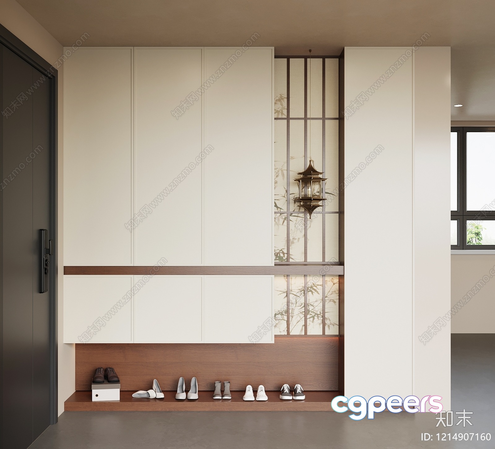 Modern Shoe Storage Unit 3D Model - 11276 - VRAY Render Modern Shoe Storage Unit 3D Model - 11276 - VRAY Render