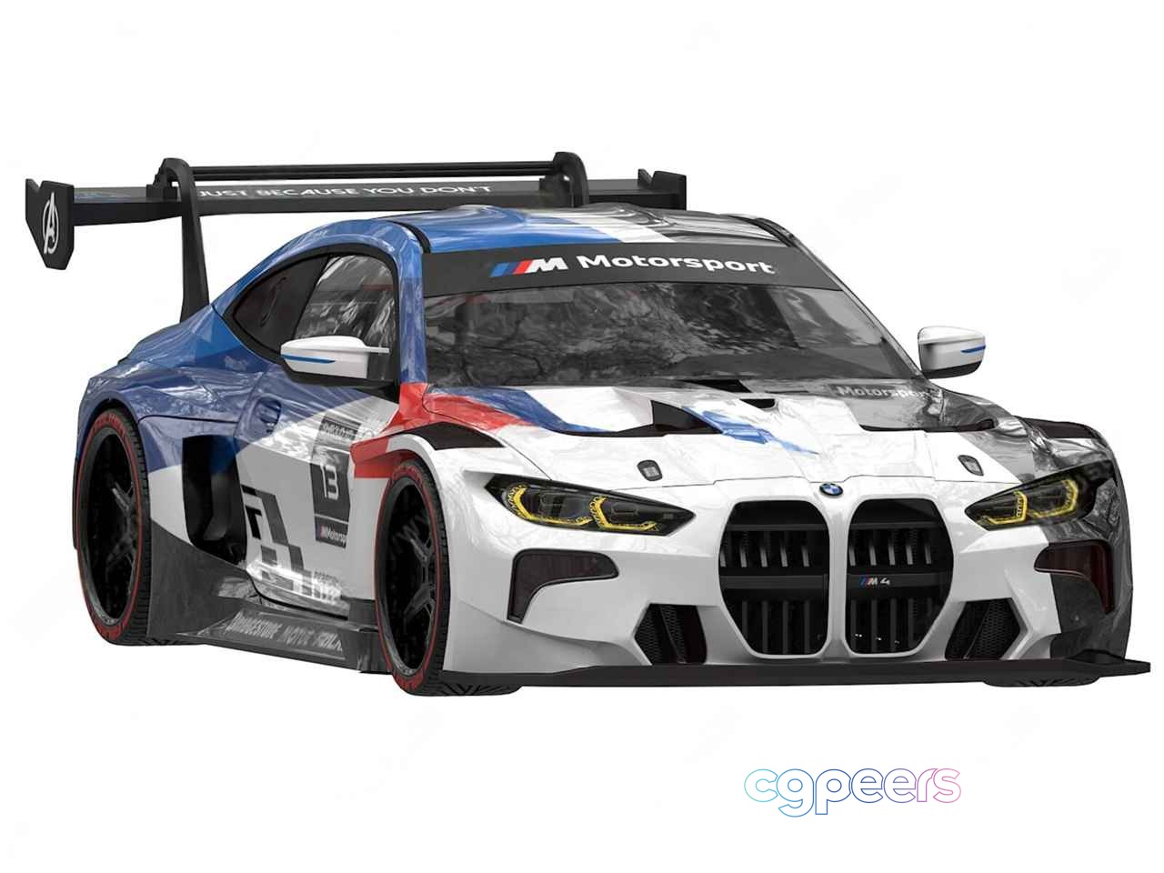 A Bmw Race Car 3D Model - 8528 - VRAY Render A Bmw Race Car 3D Model - 8528 - VRAY Render