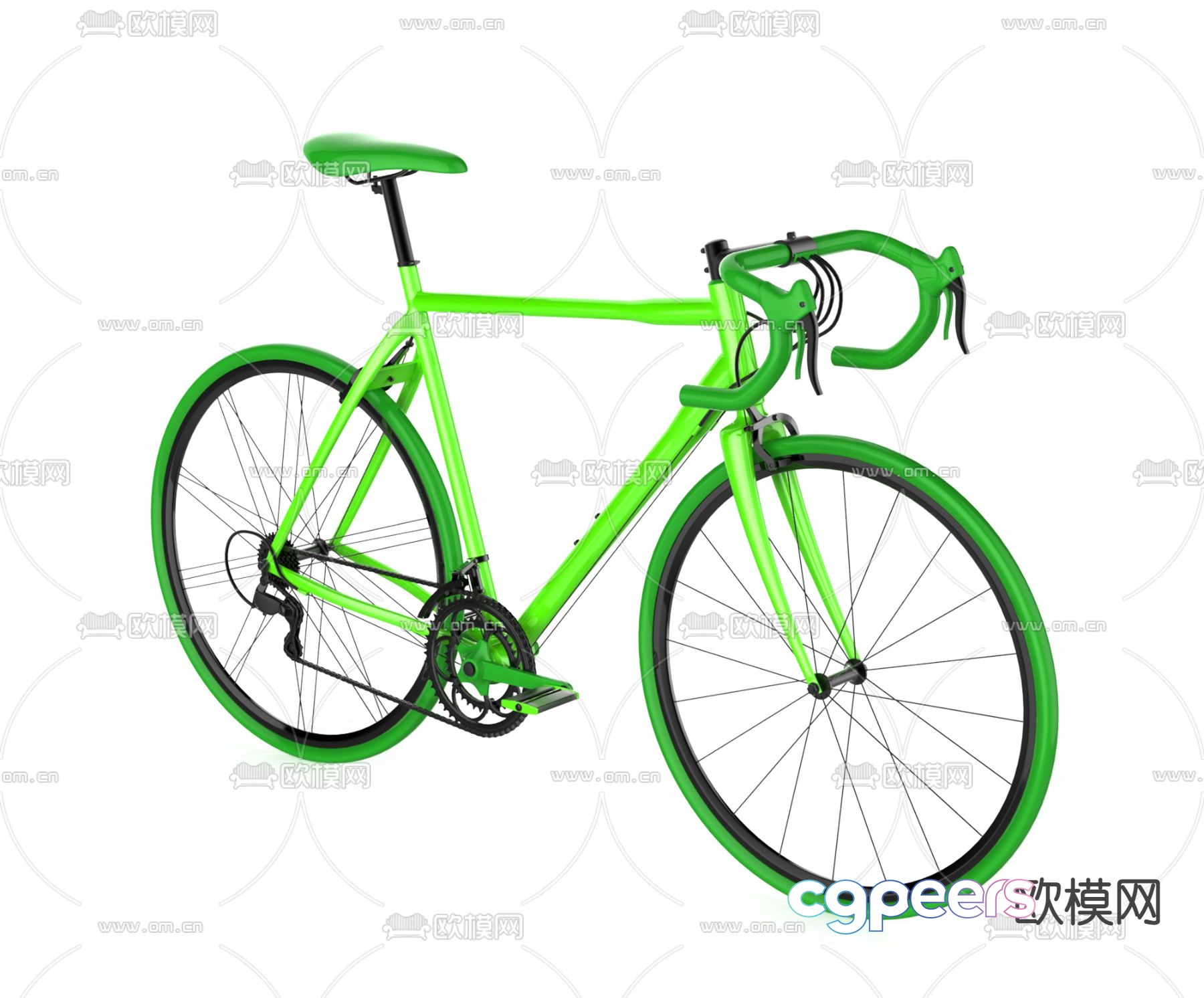 Modern mountain bike 3d model Modern mountain bike 3d model