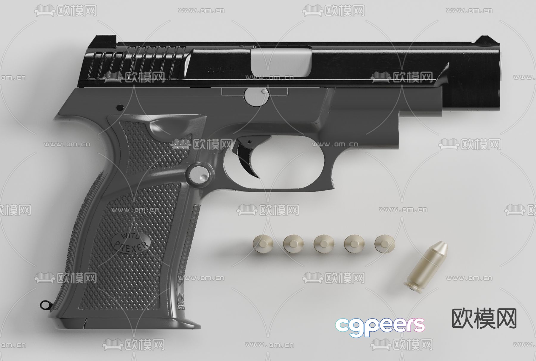 Modern firearms free 3d models Modern firearms free 3d models
