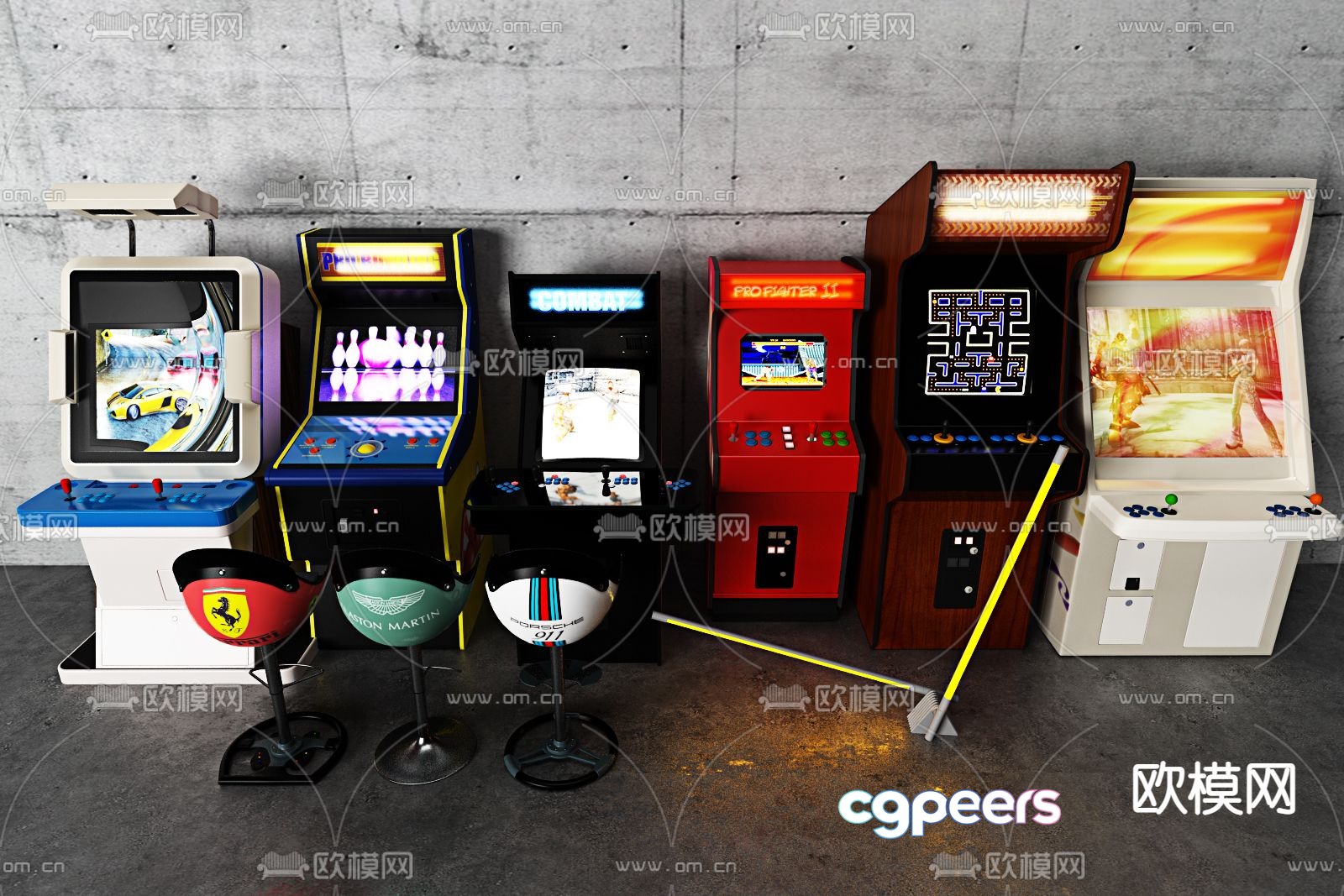 Modern gaming console 3d model Modern gaming console 3d model