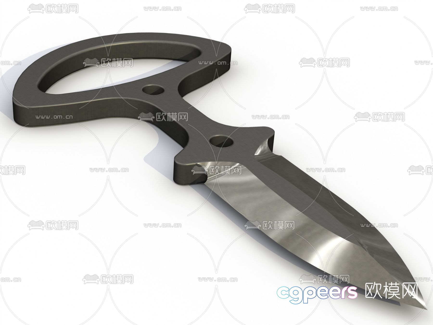 Modern Dagger Free 3d Model Modern Dagger Free 3d Model