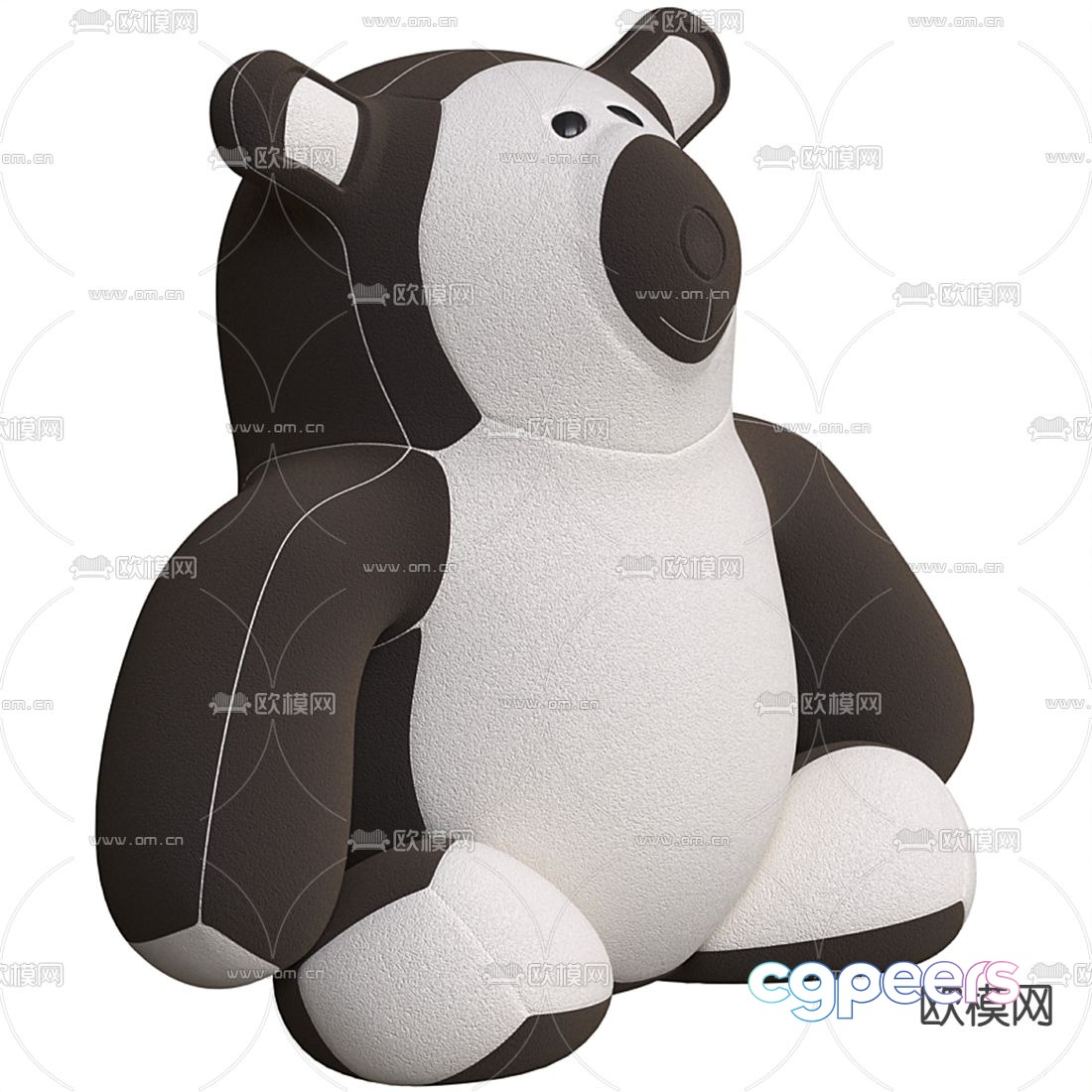Modern children’s doll toy 3d model Modern children’s doll toy 3d model