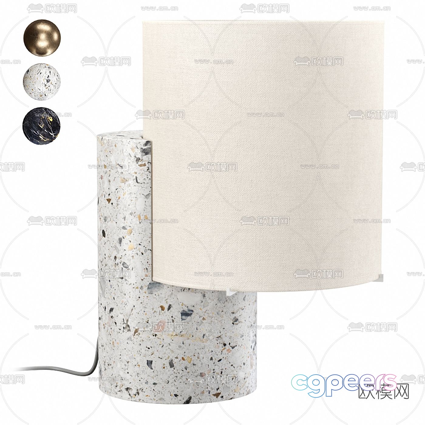 FLOS table lamp 3d model FLOS table lamp 3d model