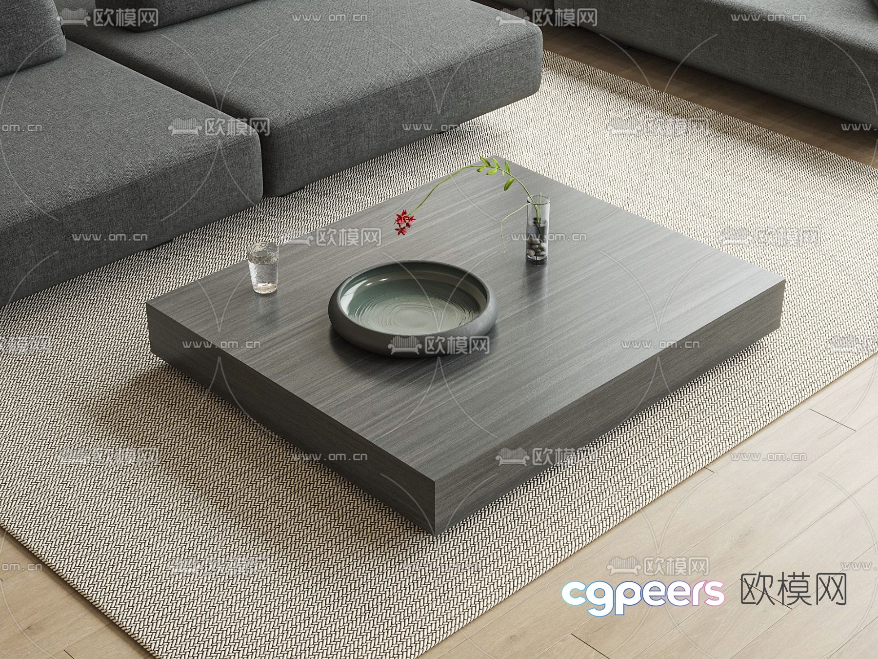 MISSANA coffee table 3d model MISSANA coffee table 3d model