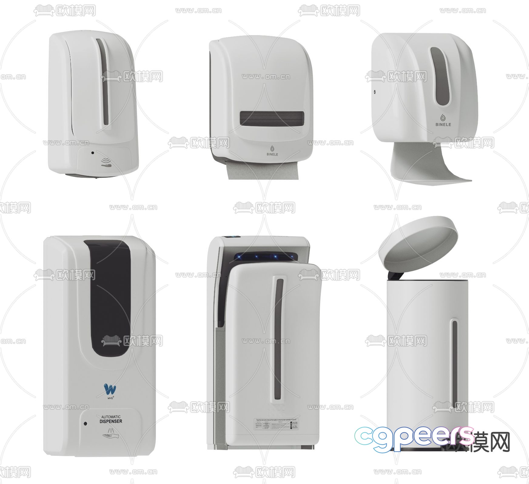 Hand dryer dryer 3d model Hand dryer dryer 3d model