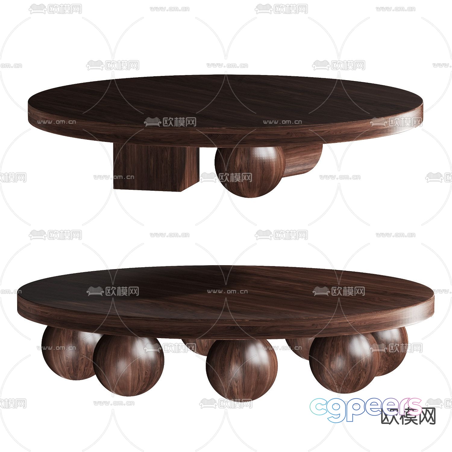 poliform solid wood coffee table 3d model poliform solid wood coffee table 3d model