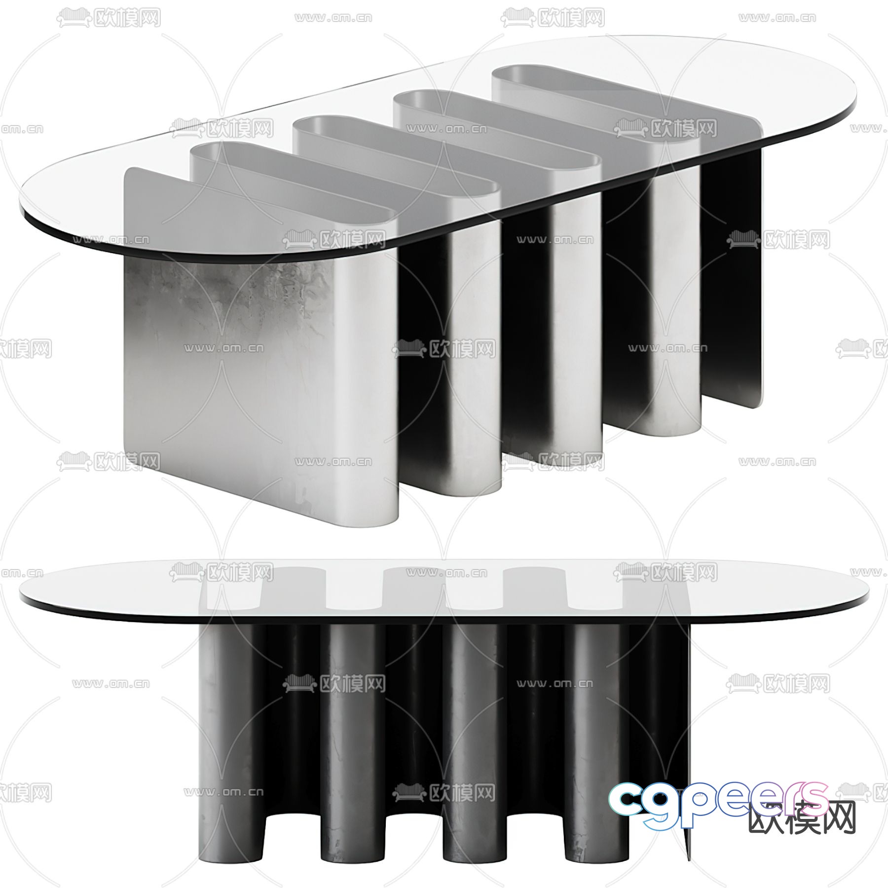 Baxter coffee table 3d model Baxter coffee table 3d model