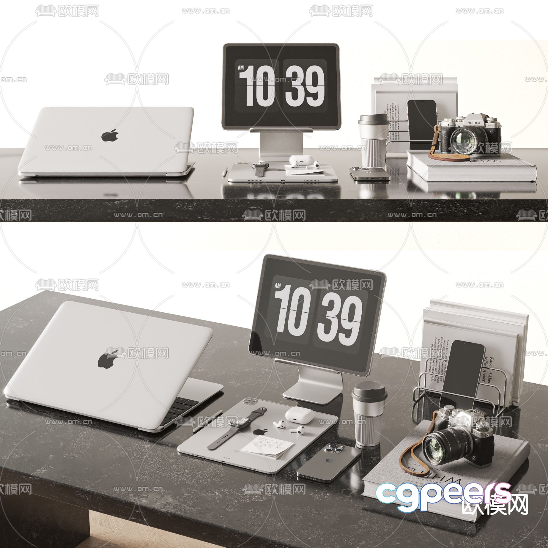 computer office supplies 3d model computer office supplies 3d model