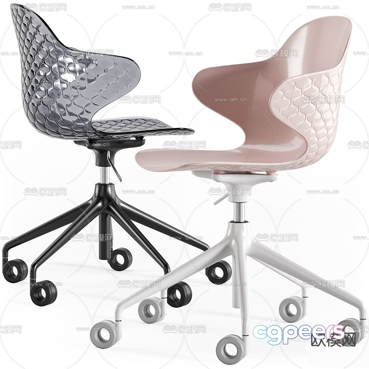 Saint office lounge chair 3d model Saint office lounge chair 3d model