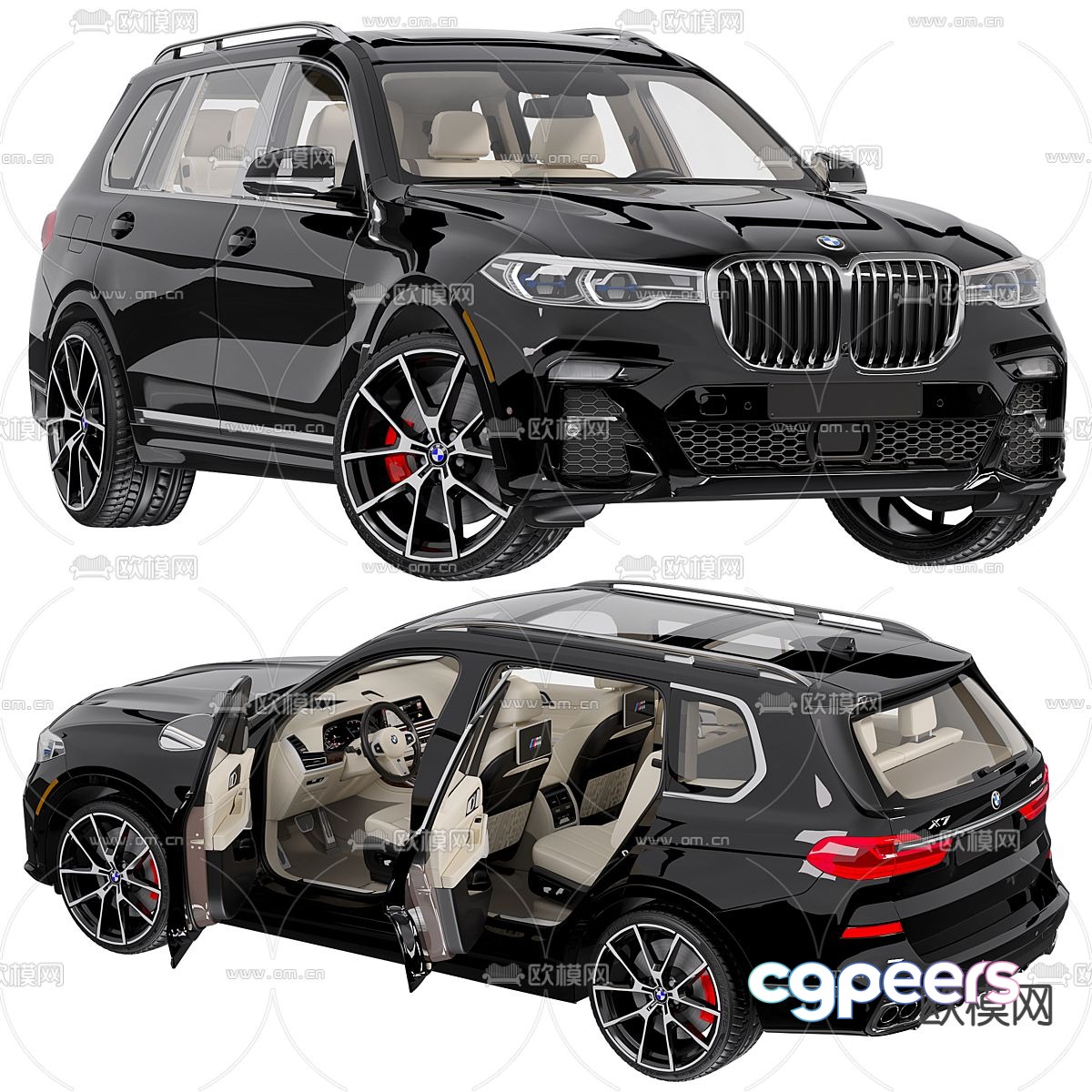 bmw car sedan 3d model bmw car sedan 3d model