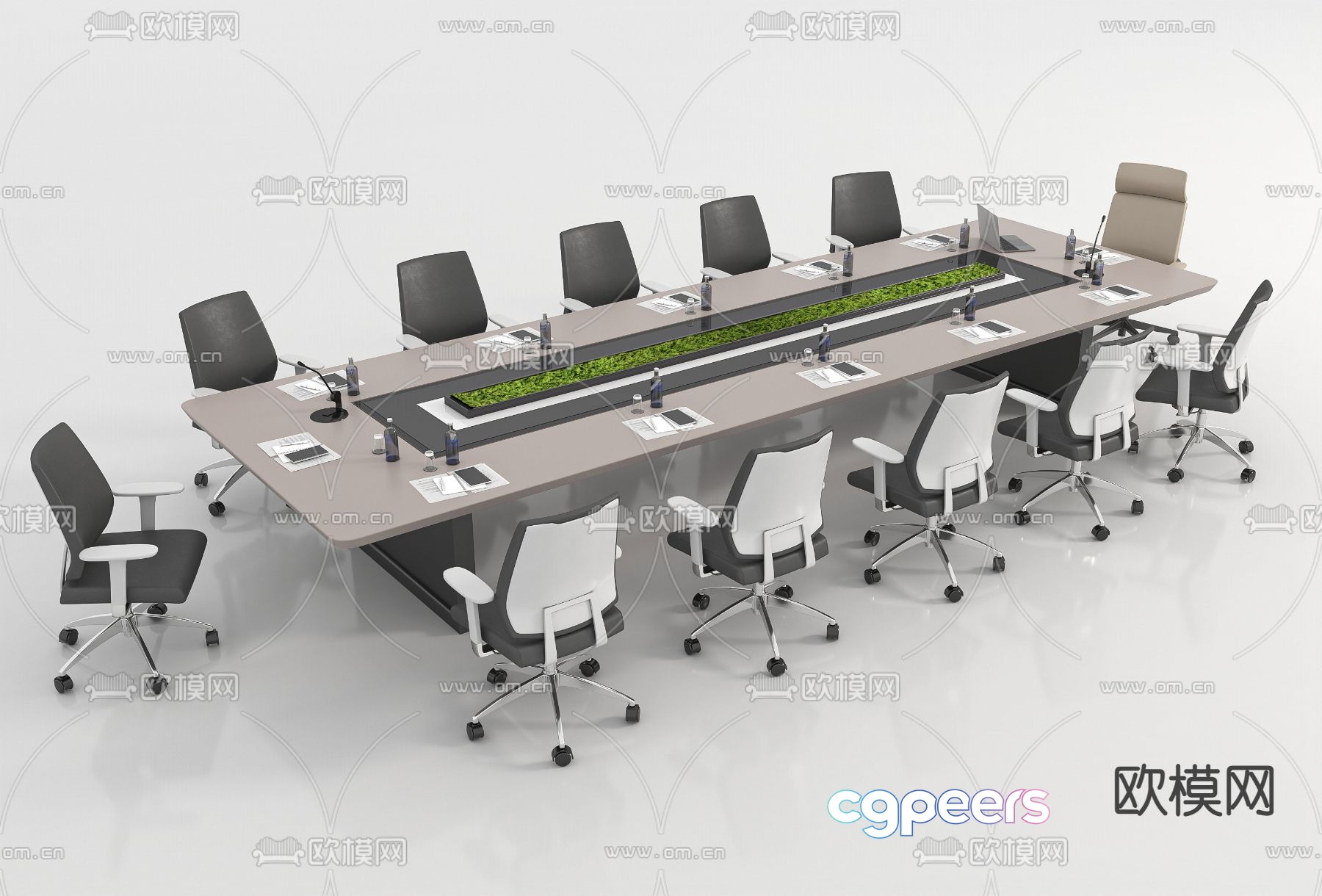 Modern conference table conference table 3d model Modern conference table conference table 3d model