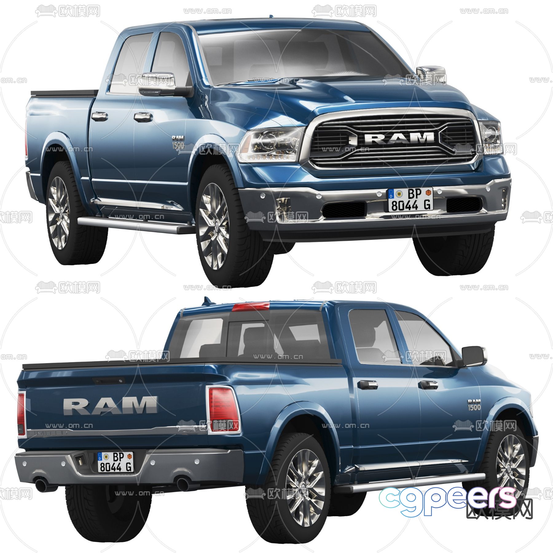 dodge pickup car 3d model dodge pickup car 3d model