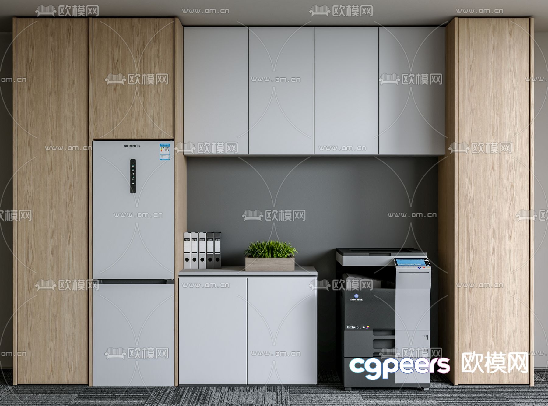 printer refrigerator toy cabinet 3d model printer refrigerator toy cabinet 3d model