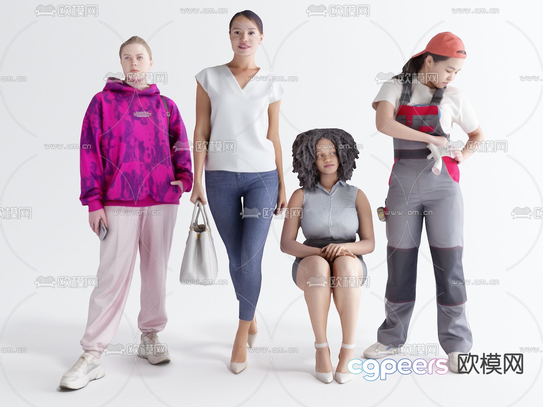 Professional character 3d model Professional character 3d model