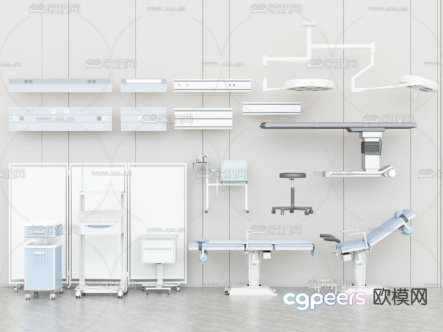 medical equipment medical bed 3d model medical equipment medical bed 3d model