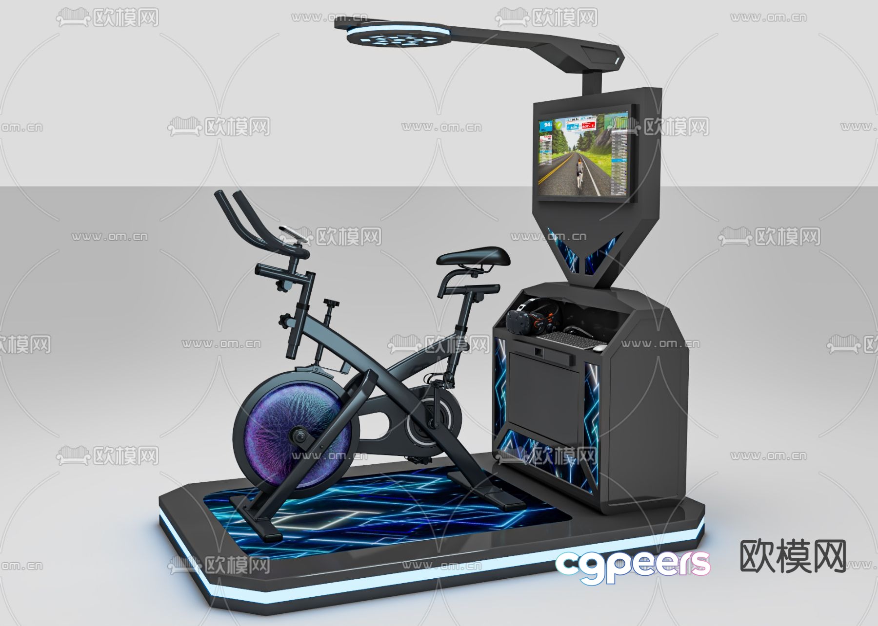 VR dynamic car equipment 3d model VR dynamic car equipment 3d model