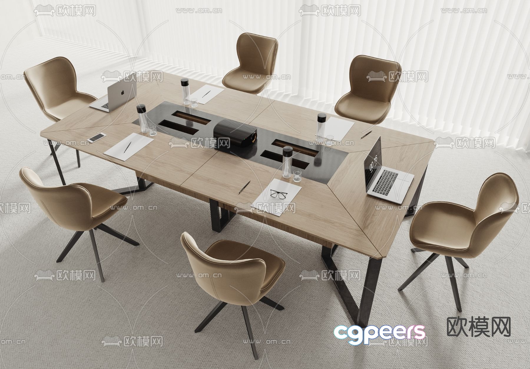 conference table conference table 3d model conference table conference table 3d model