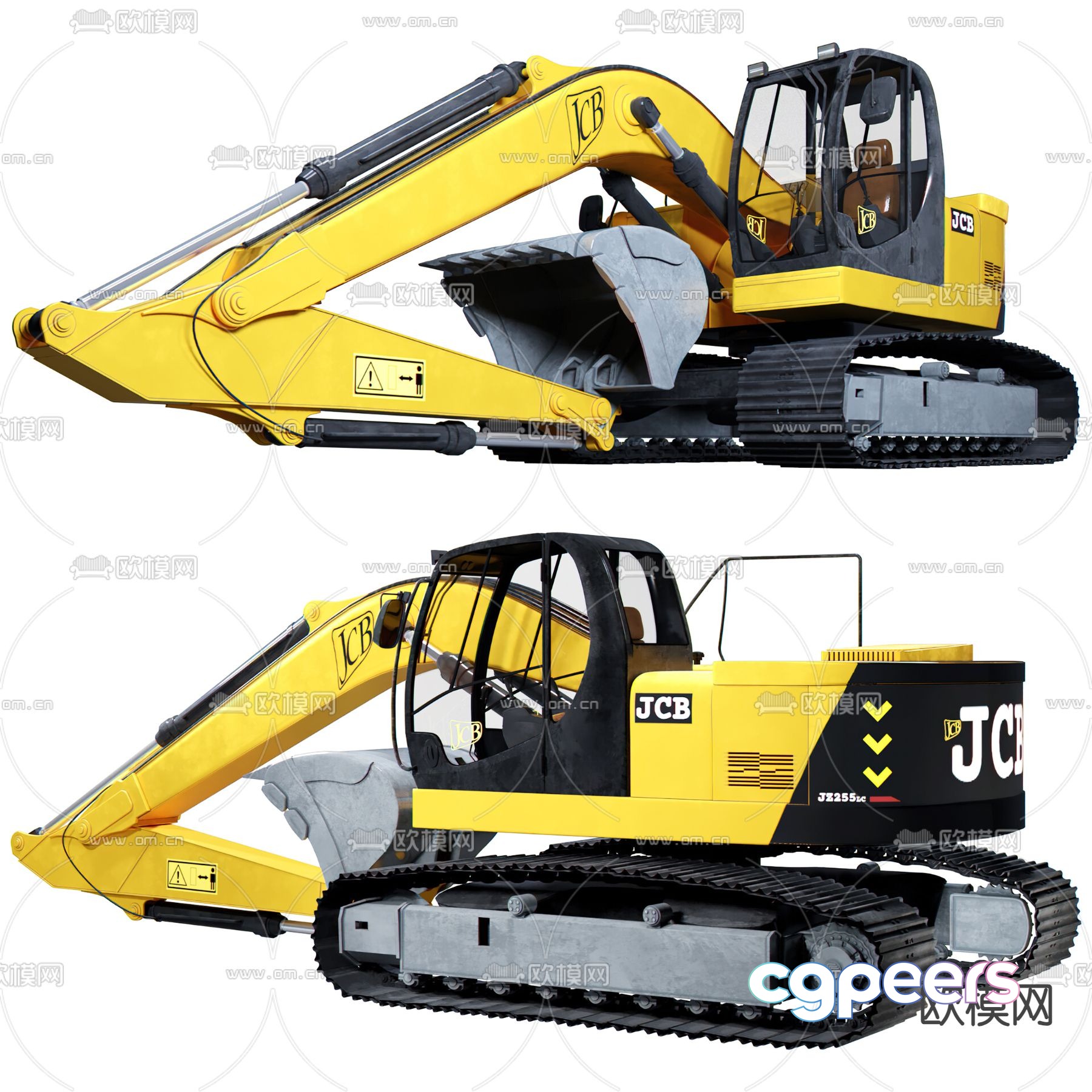Excavator Excavator 3d model Excavator Excavator 3d model