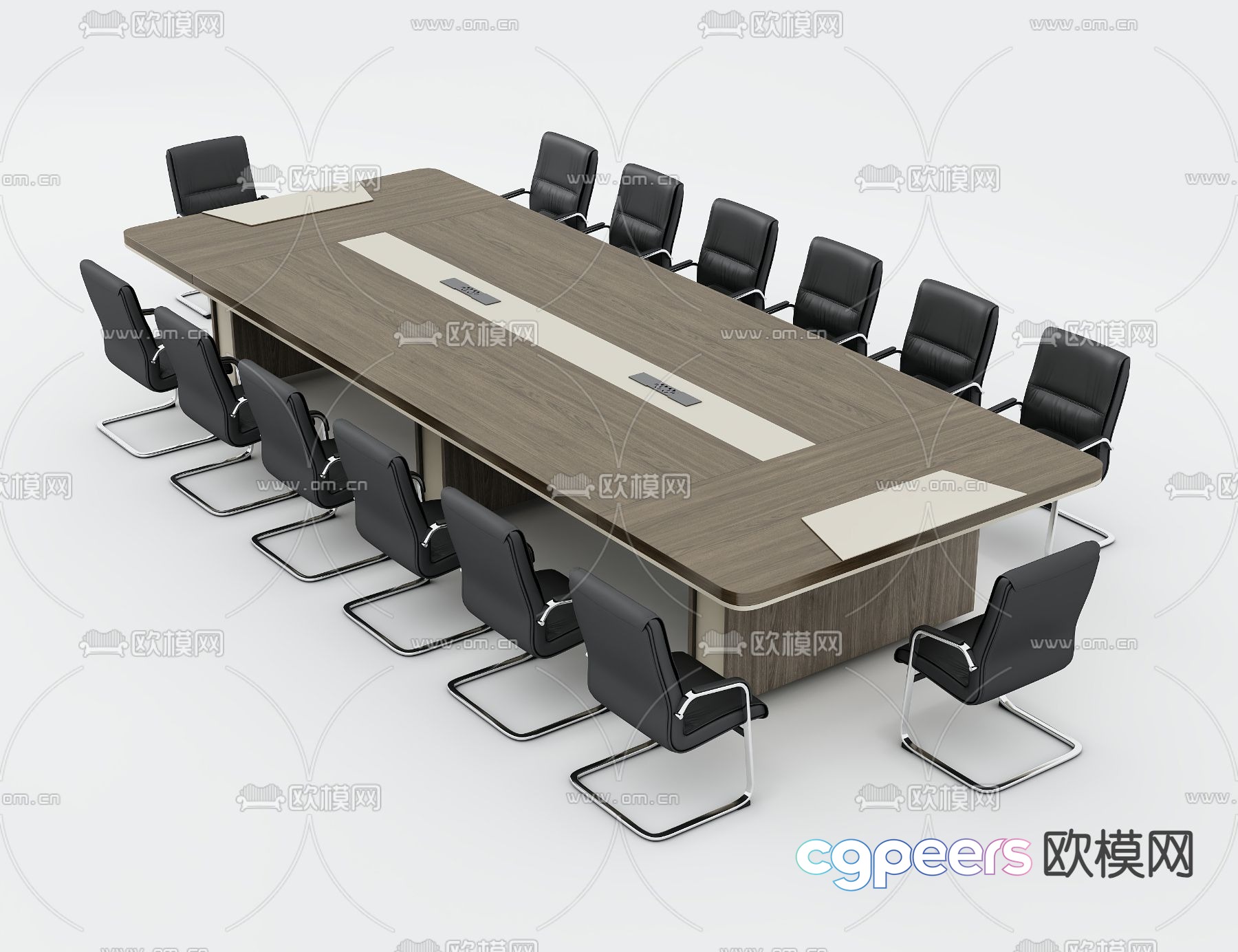 Modern conference table conference table 3d model Modern conference table conference table 3d model