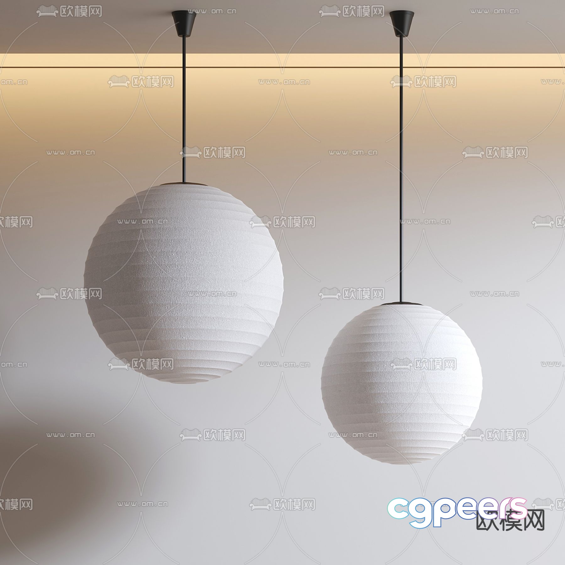 Spherical chandelier restaurant chandelier 3d model Spherical chandelier restaurant chandelier 3d model