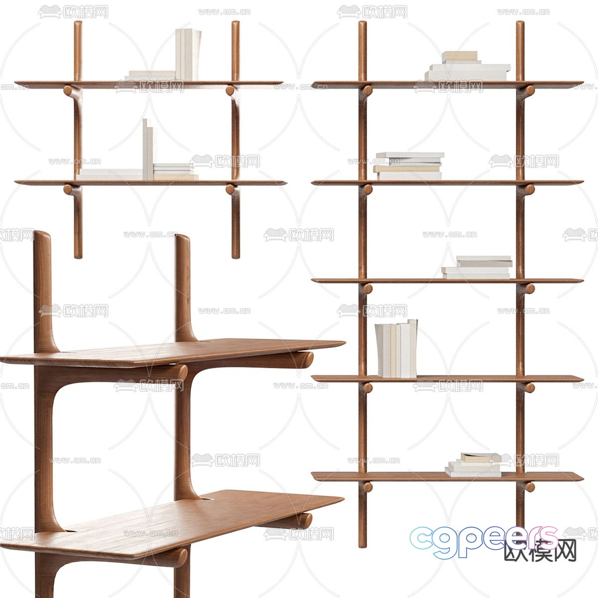 Decorative rack 3d model Decorative rack 3d model