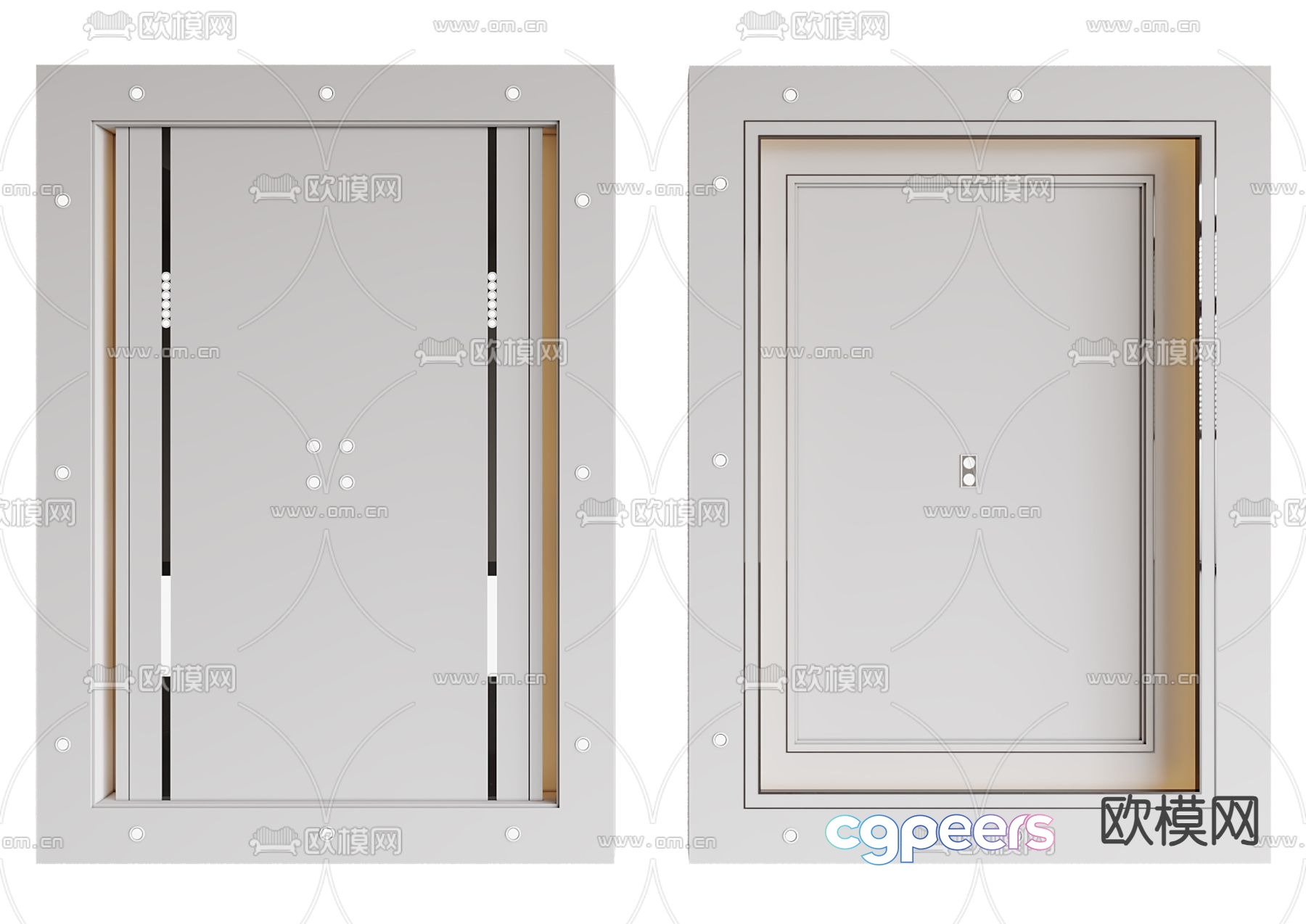 Ceiling without main light modeling ceiling cascading ceiling 3D model Ceiling without main light modeling ceiling cascading ceiling 3D model