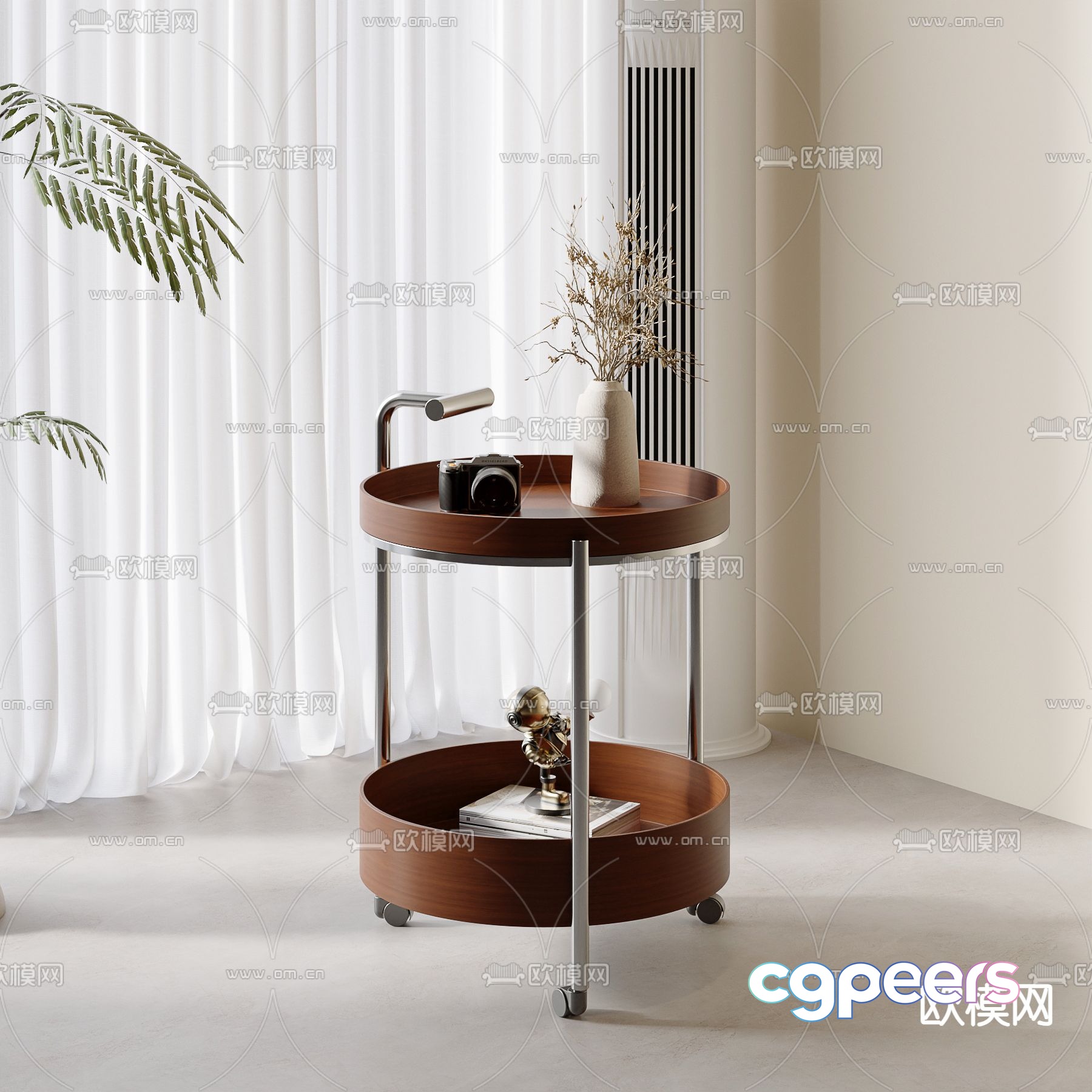 Medieval style side table movable corner table round table table table 3D model Medieval style side table movable corner table round table table table 3D model