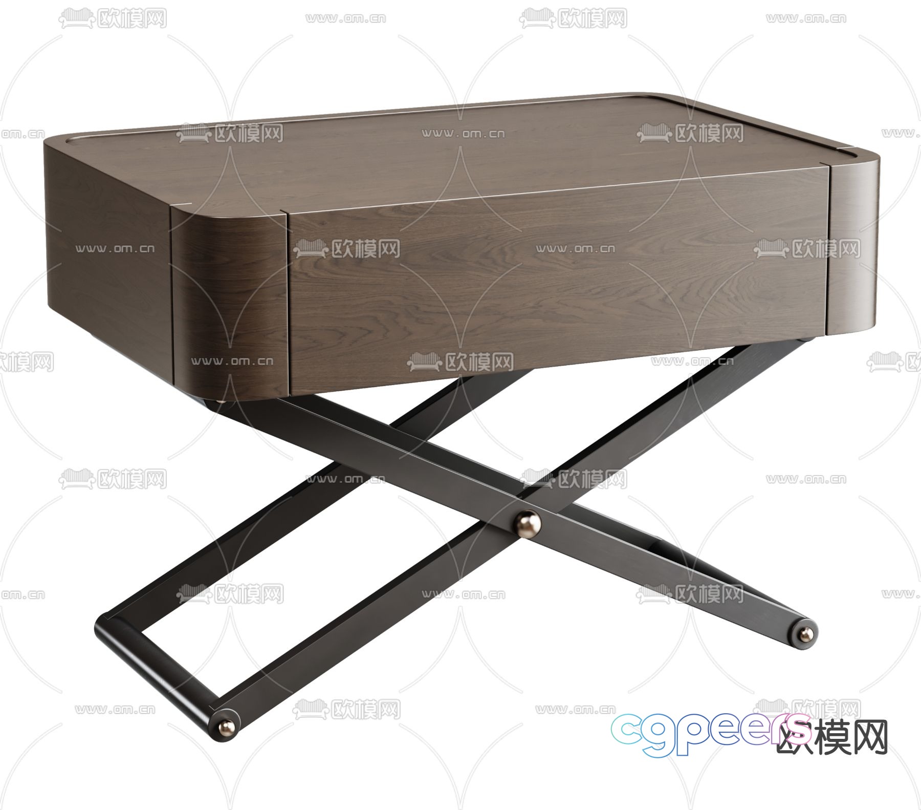 Porada bedside table 3d model Porada bedside table 3d model
