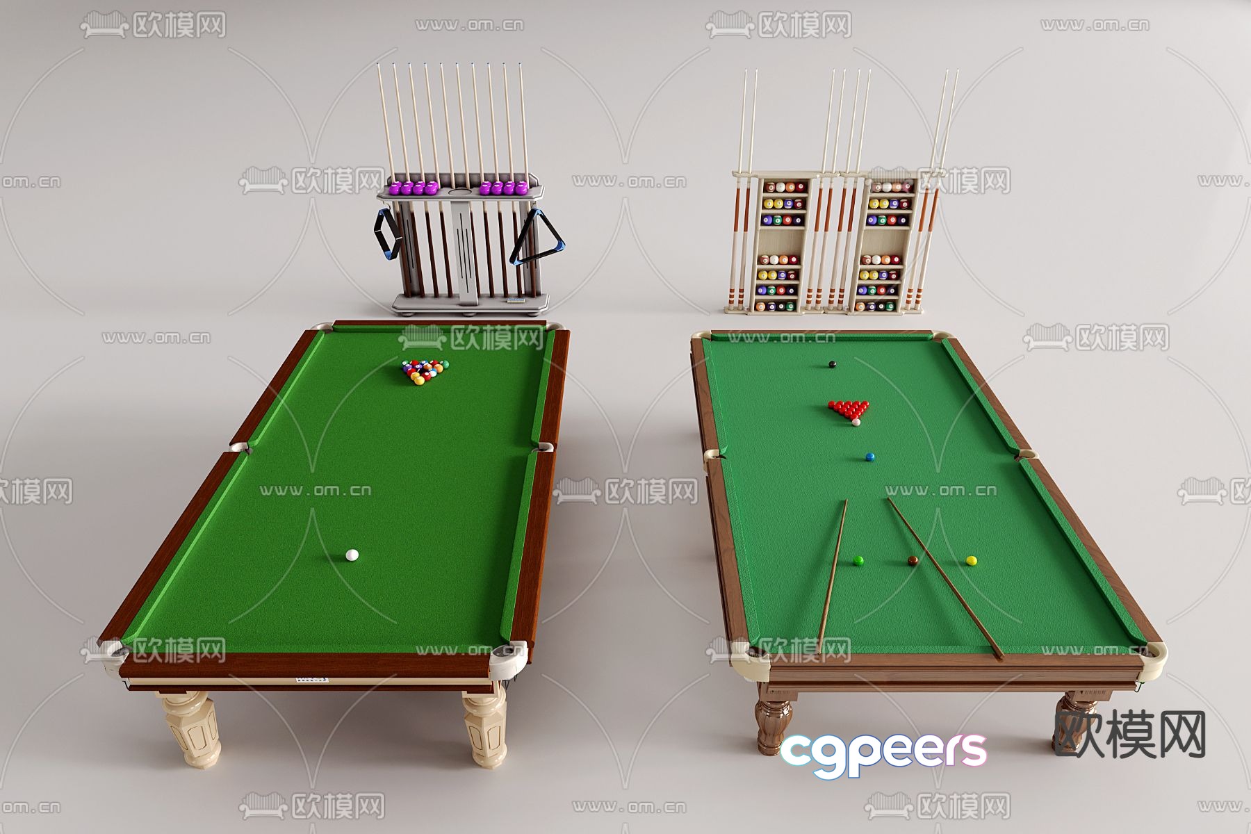 Pool table billiards 3d model Pool table billiards 3d model