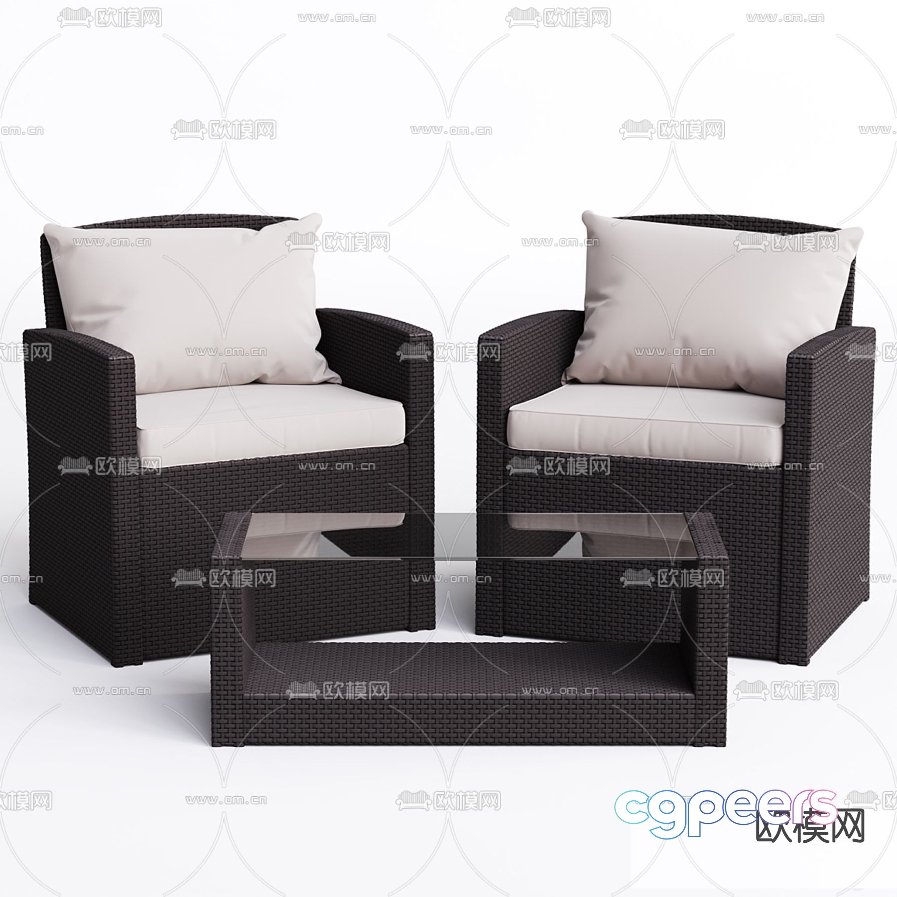Office sofa reception sofa 3d model Office sofa reception sofa 3d model