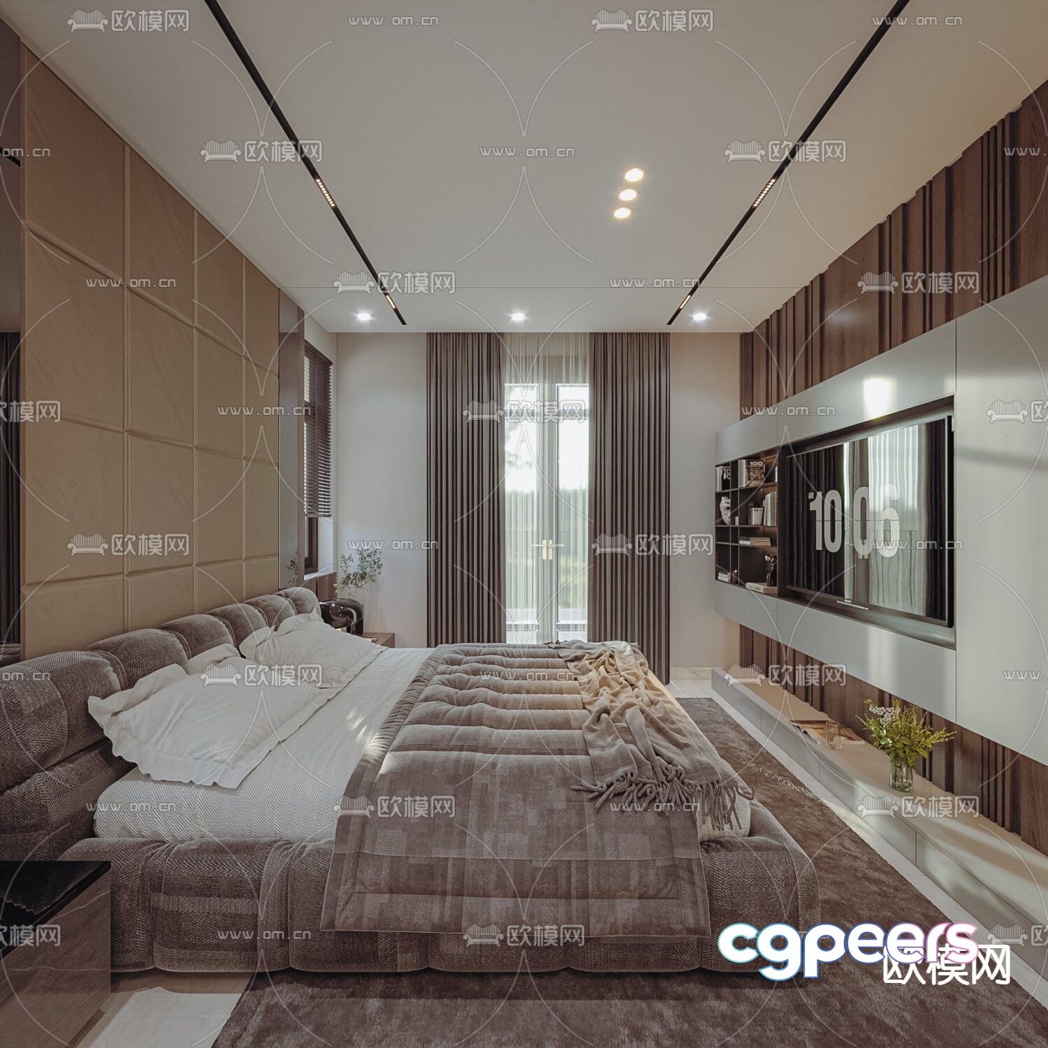 Modern bedroom Master bedroom Master room 3d model Modern bedroom Master bedroom Master room 3d model