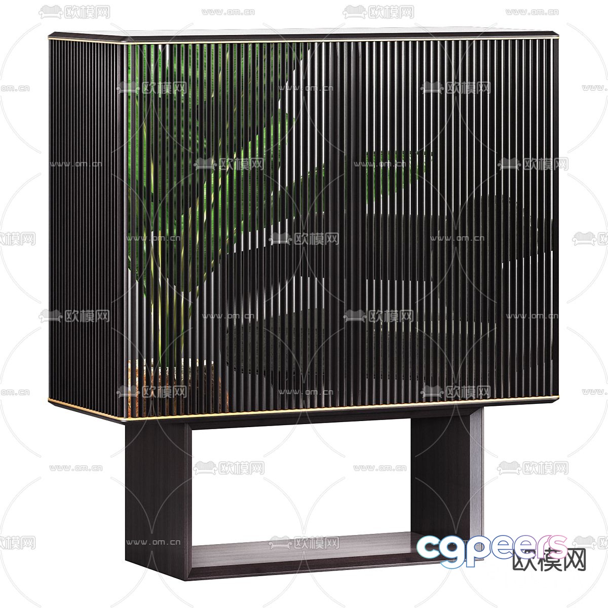 Modern bedside table 3d model Modern bedside table 3d model